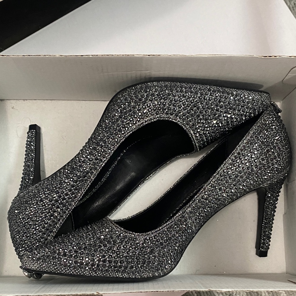 Michael Kors Sparkling Black Heels